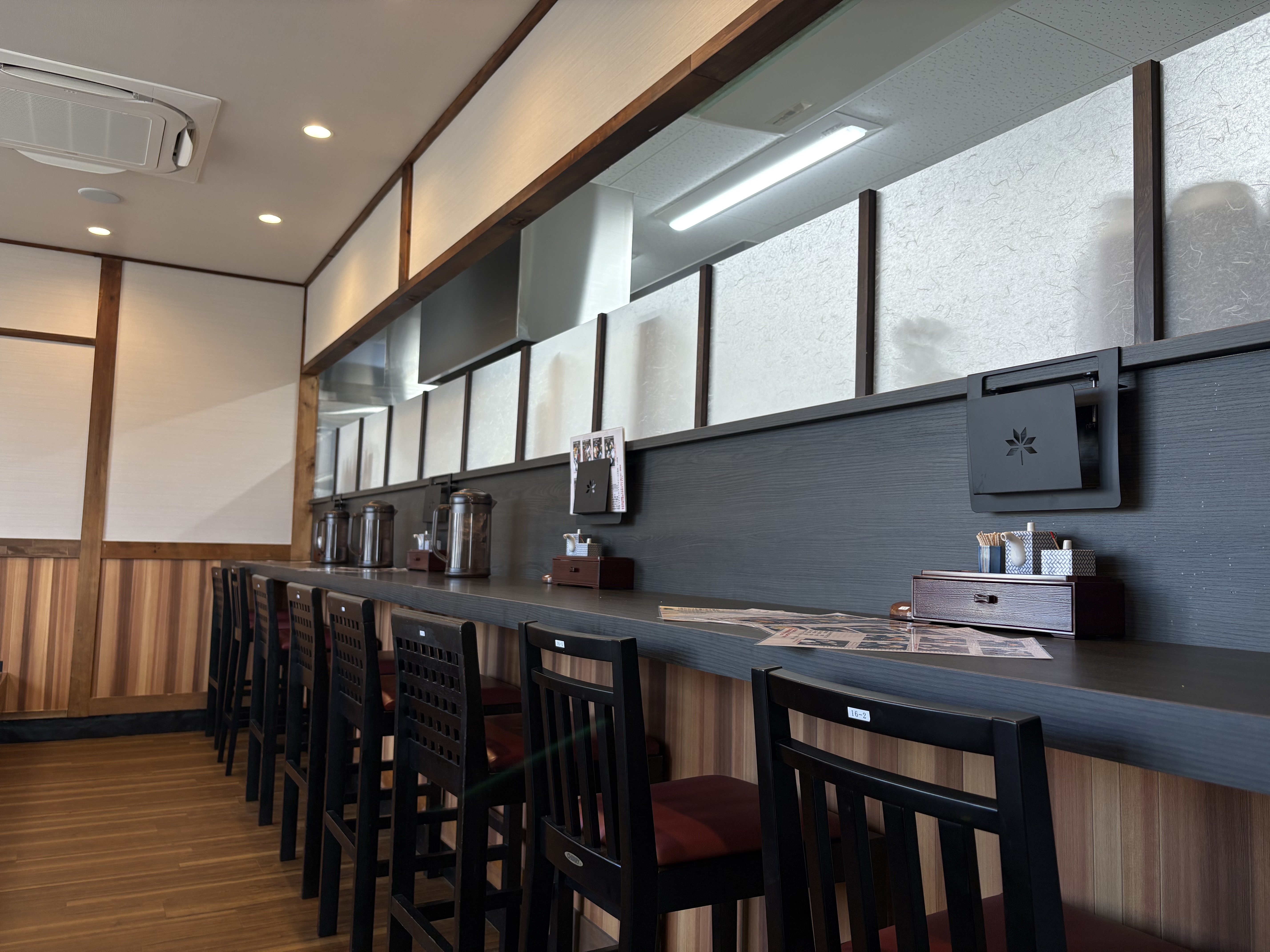 角屋の店内