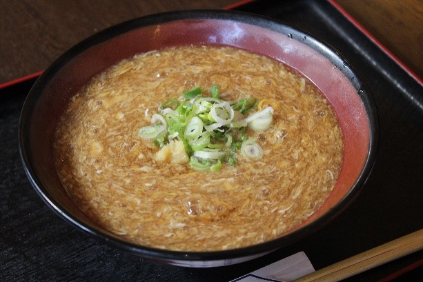 あんかけ卵とじきしめん